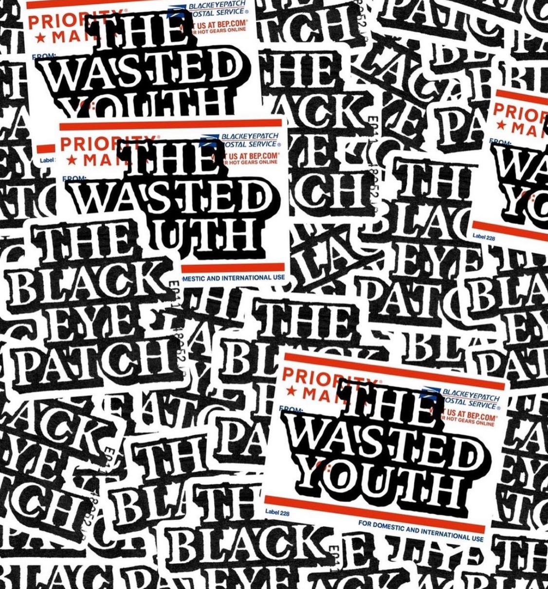 Black Eye Patch × Wasted Youth Jacket-