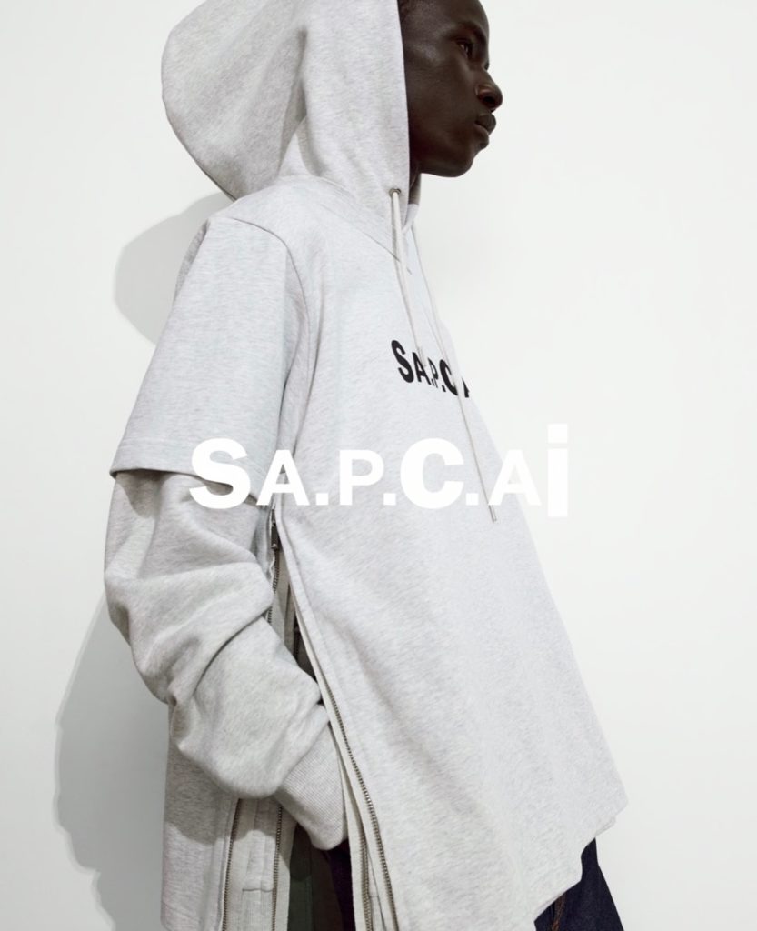 sacai AS ONE パーカー約60cm