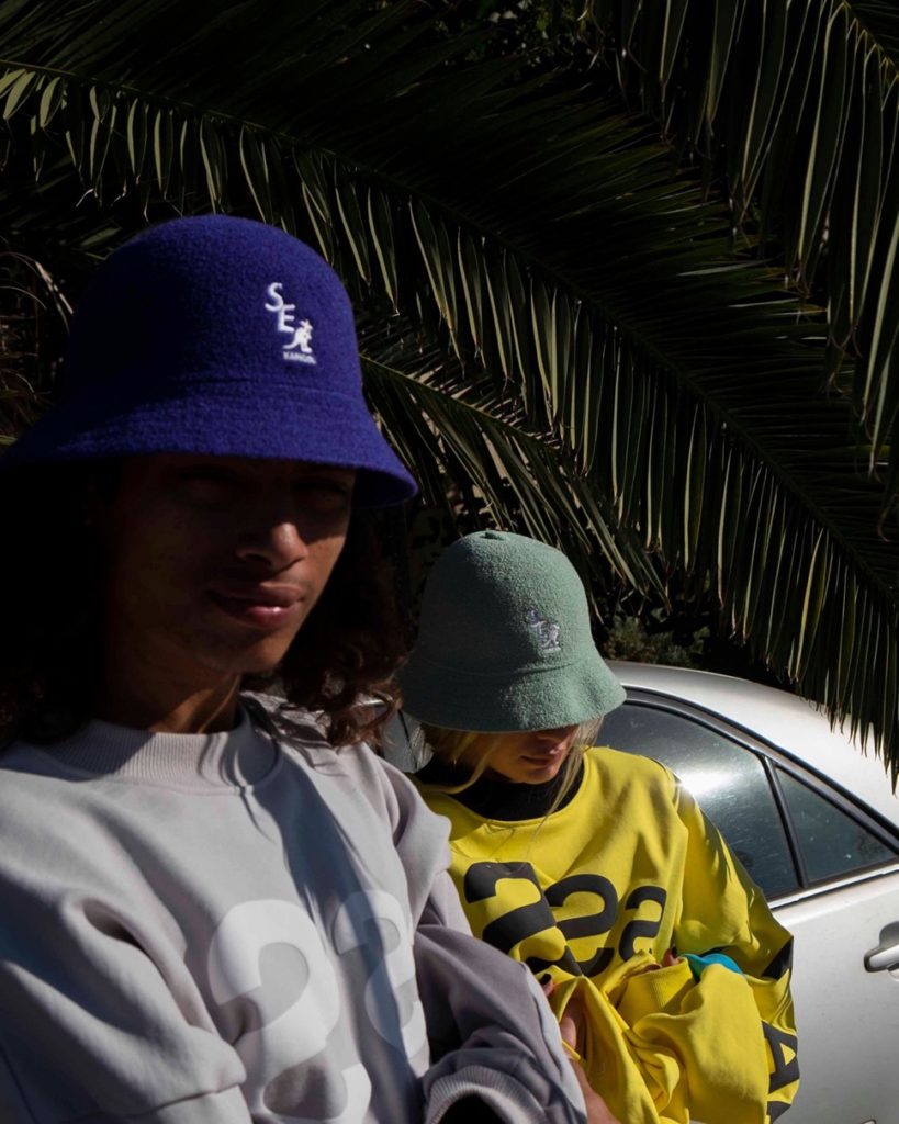 KANGOL × STUSSY コラボ ハット ベルハット バケットハット - ハット