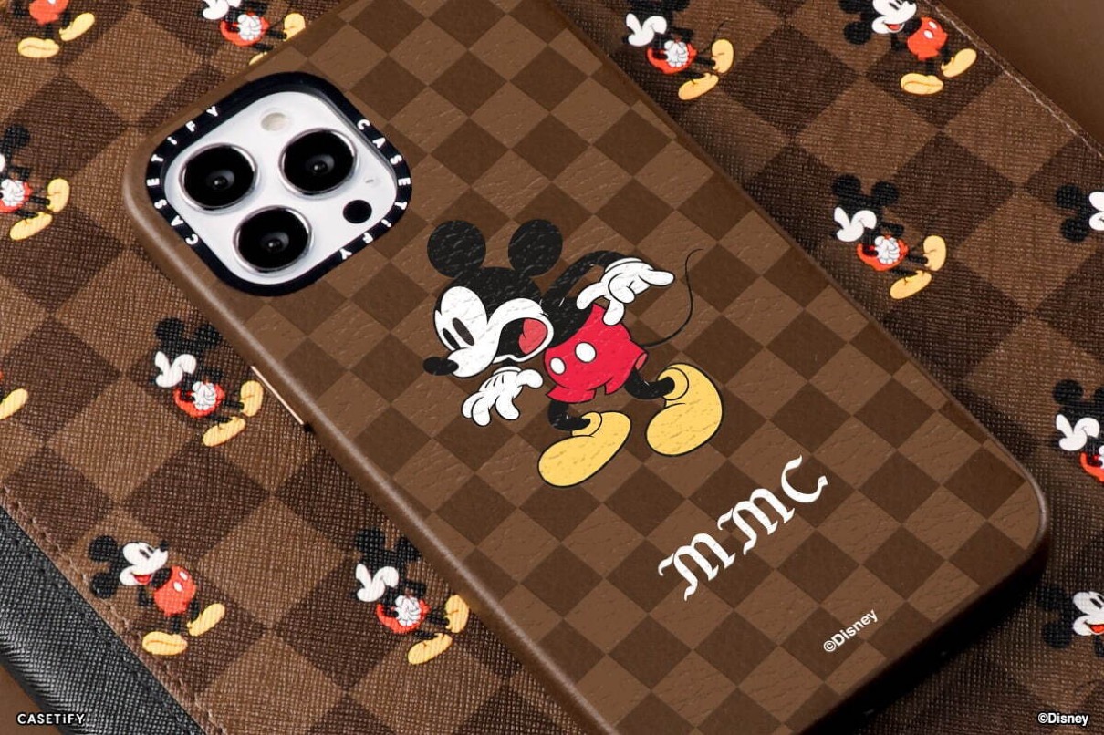 Disney × CASETiFY“ミッキーマウス”最新コレクションが国内日に