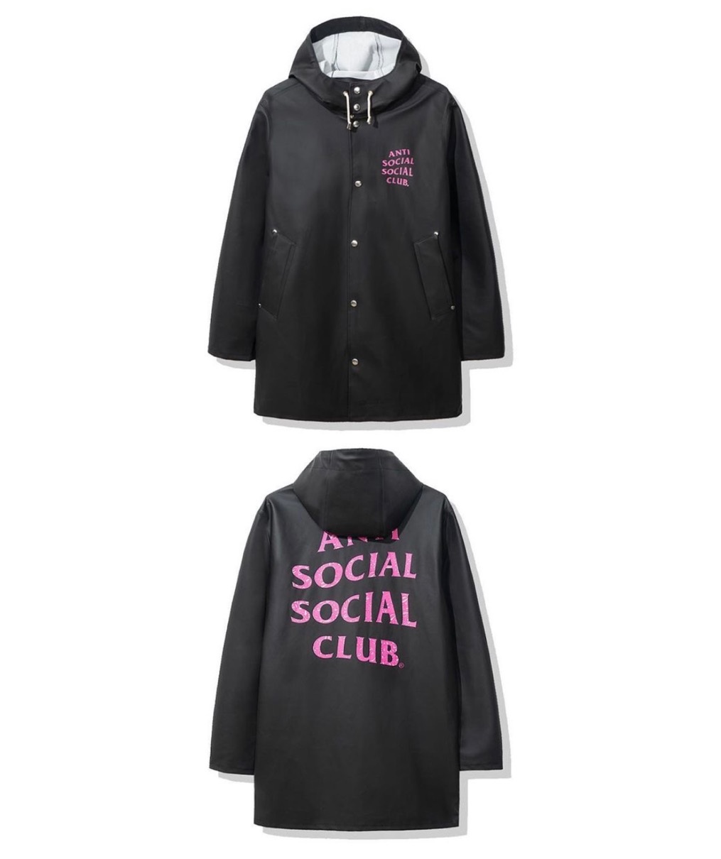 Anti Social Social Club × Alpha モッズコート - モッズコート