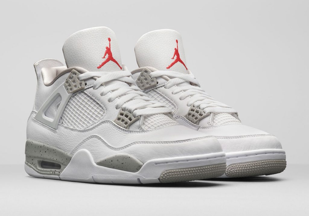 white jordan 4 retro