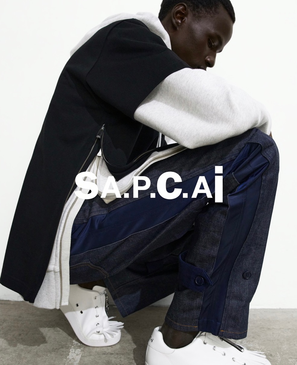 3/19発売 sacai x apc コラボデニムジャケット　サイズM 新品