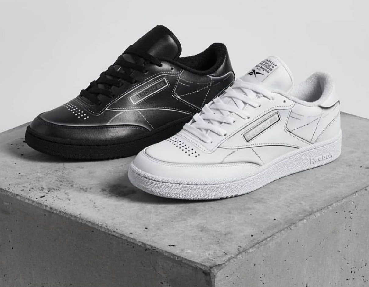 Maison Margiela × Reebok】PROJECT 0 Club C TL “Black” & “White”が ...