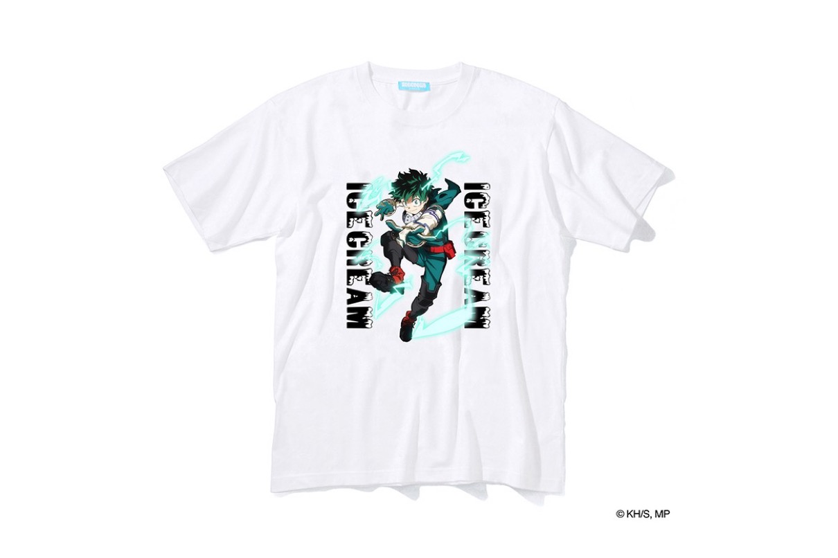 ICECREAM × 僕のヒーローアカデミア】コラボTシャツの受注販売が3月13
