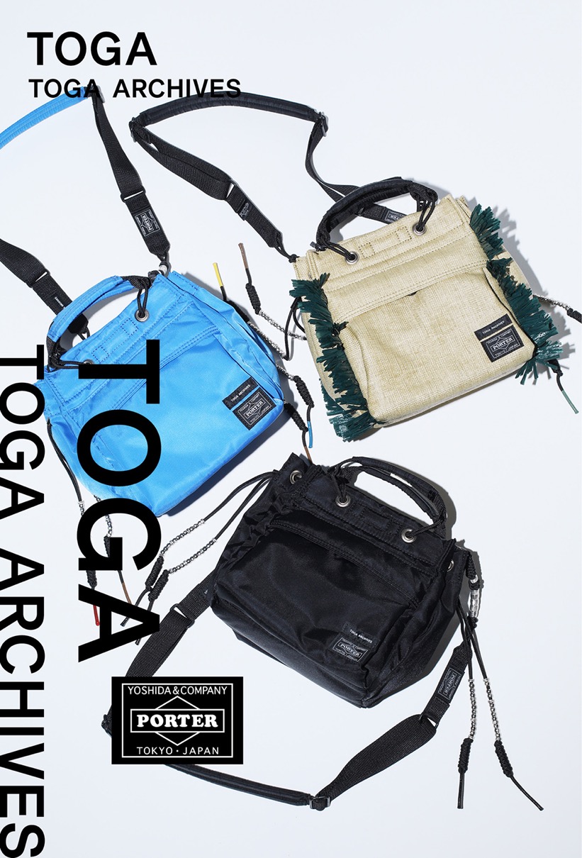 TOGA × PORTER】第3弾となる新作コラボバッグが国内3月24日に発売予定 ...