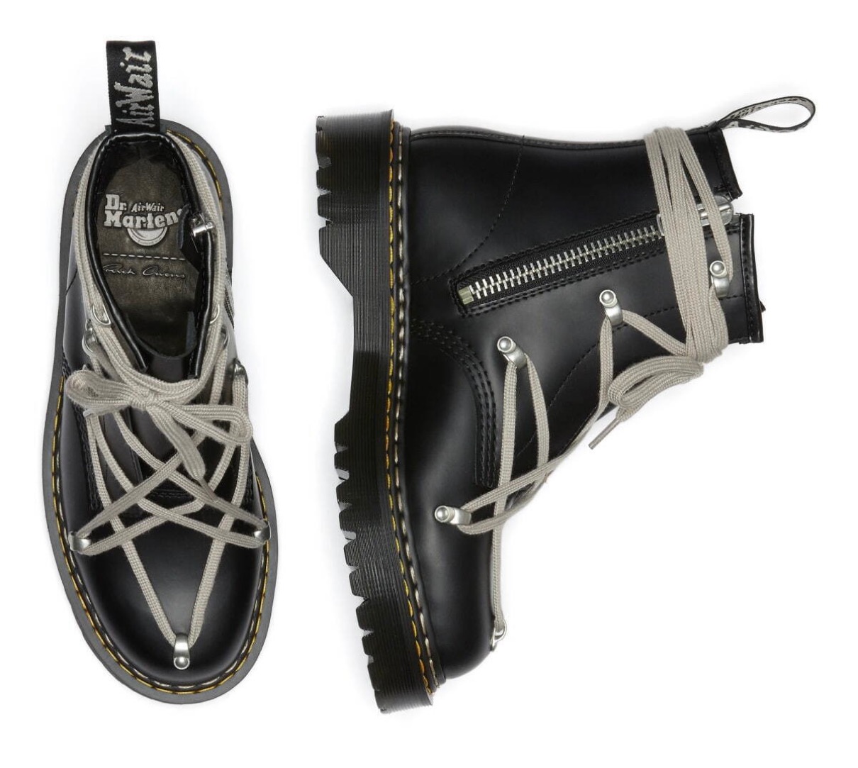 Dr.Martens × Rick Owens】1460 BEX DS RO ブーツが国内3月20日に発売 ...