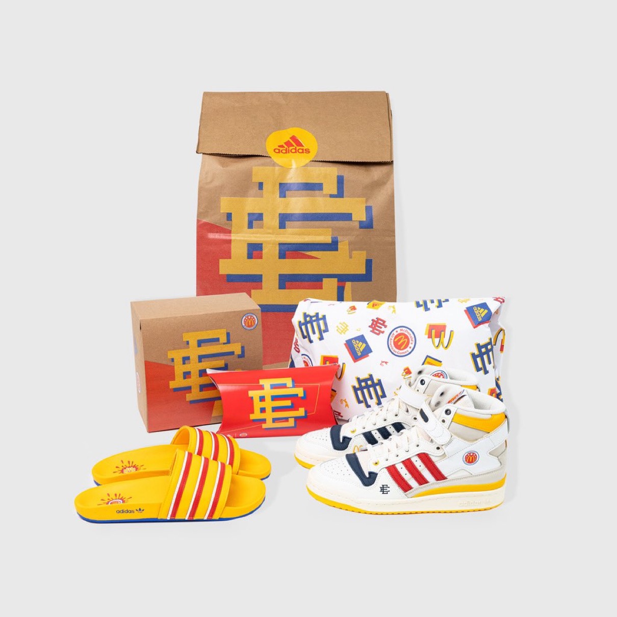 Eric Emanuel × adidas】Forum 84 High “McDonald's All