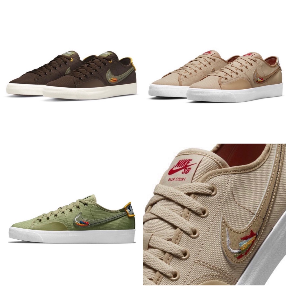 Nike SB × Daan Van Der Linden】“釣り”にフォーカスした BLZR Court