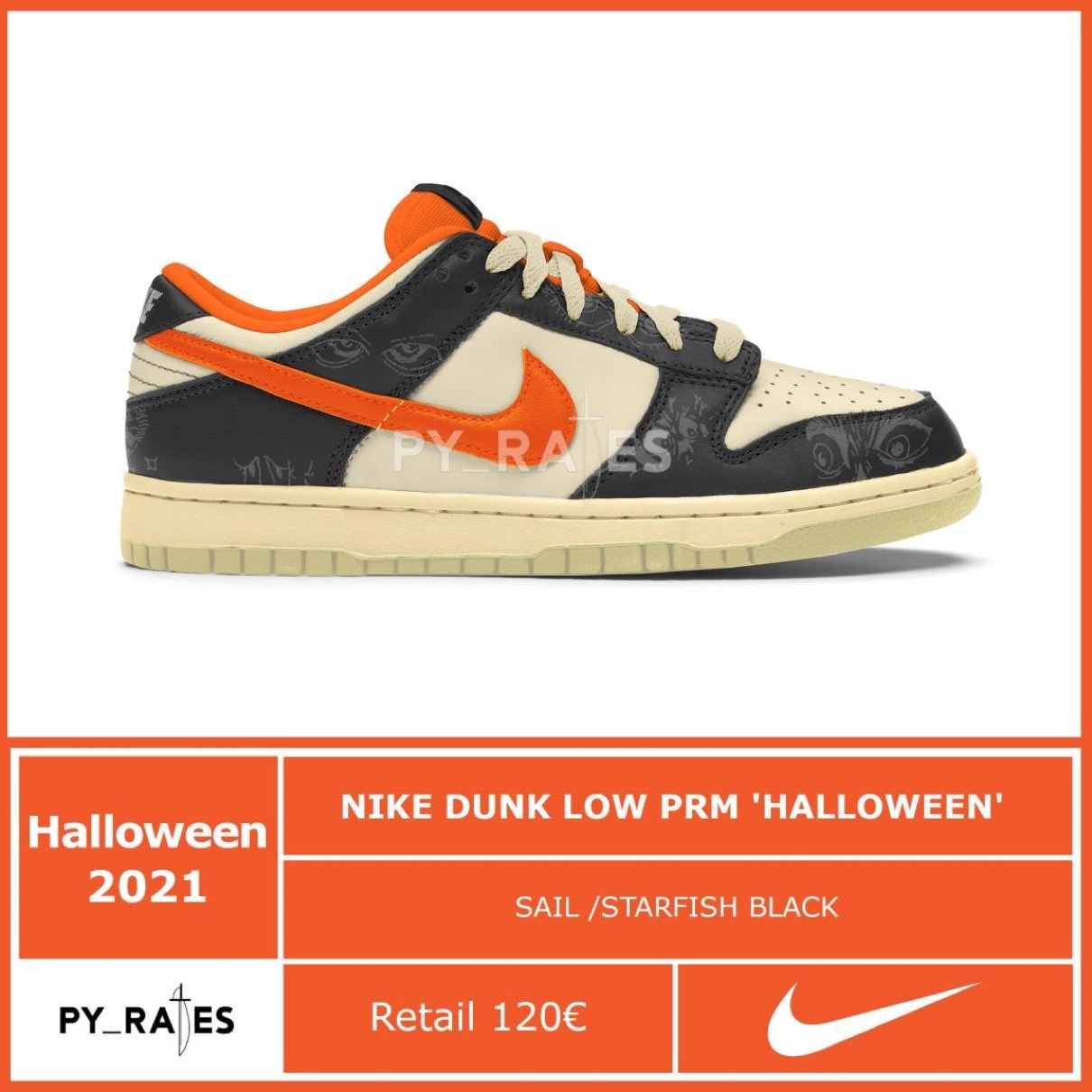 国内正規 Nike Dunk Low PRM Halloween 2021