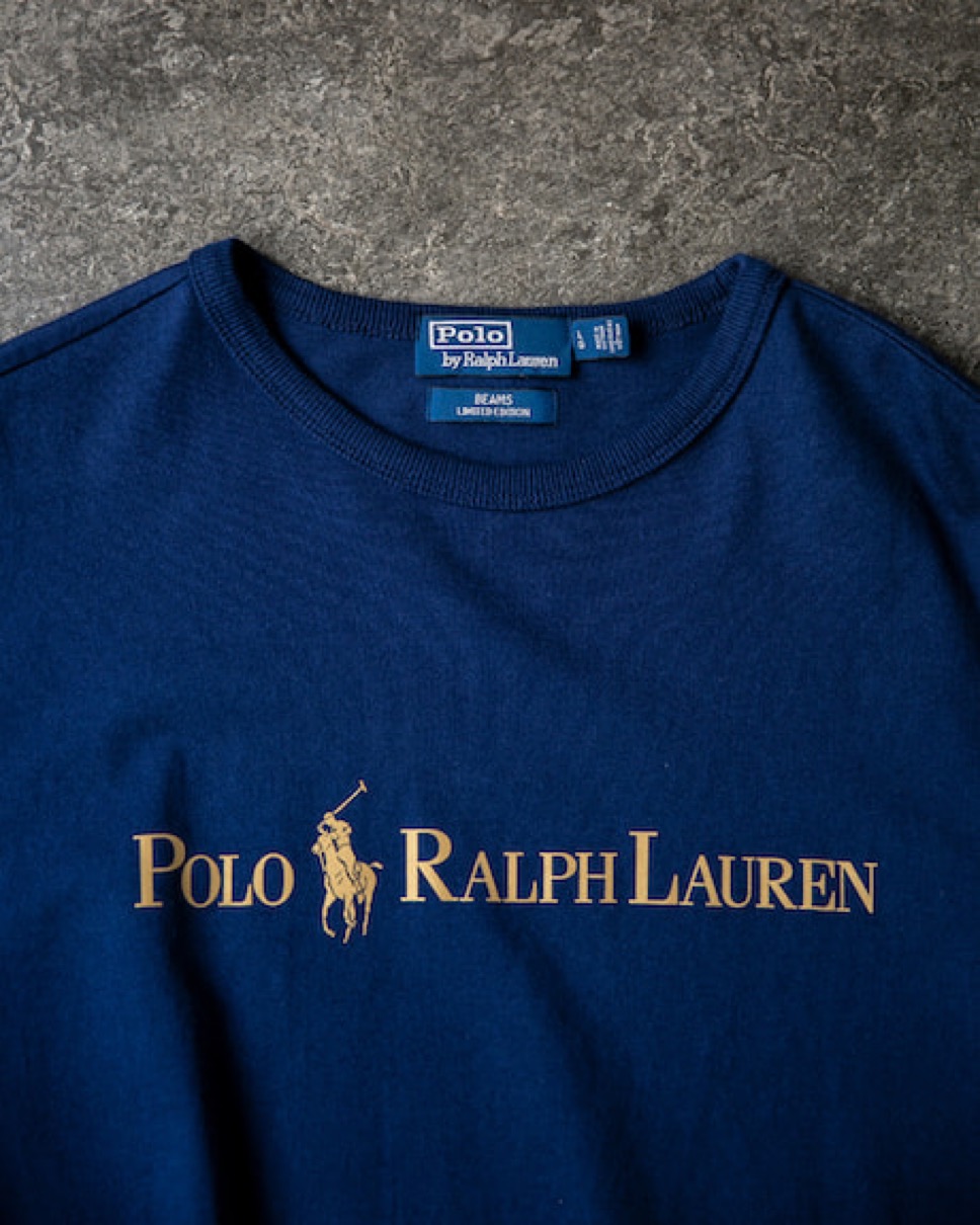 BEAMS × POLO RALPH LAUREN】別注〈Navy and Gold Logo Collection〉が
