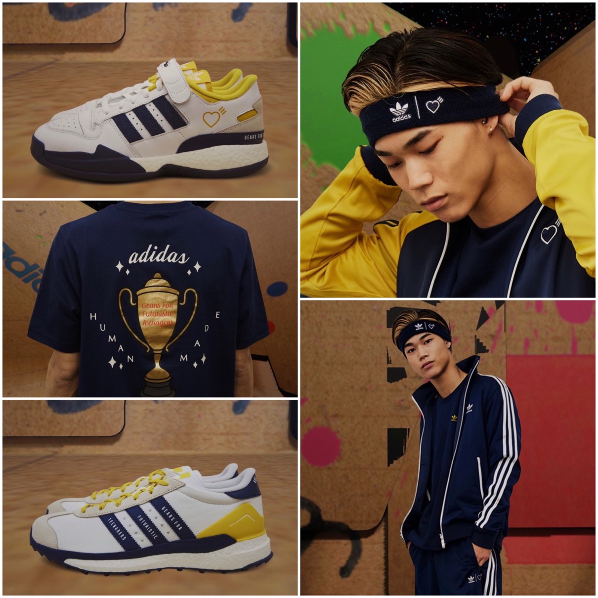 【超美品】adidas × HUMAN MADE コラボスニーカー