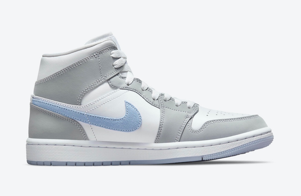 Nike】Wmns Air Jordan 1 Mid “Wolf Grey”が国内7月28日に発売予定