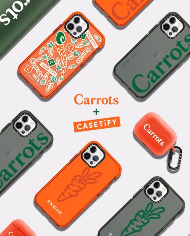【Carrots × CASETiFY】コラボコレクションが国内4月8日に発売予定 UP TO DATE