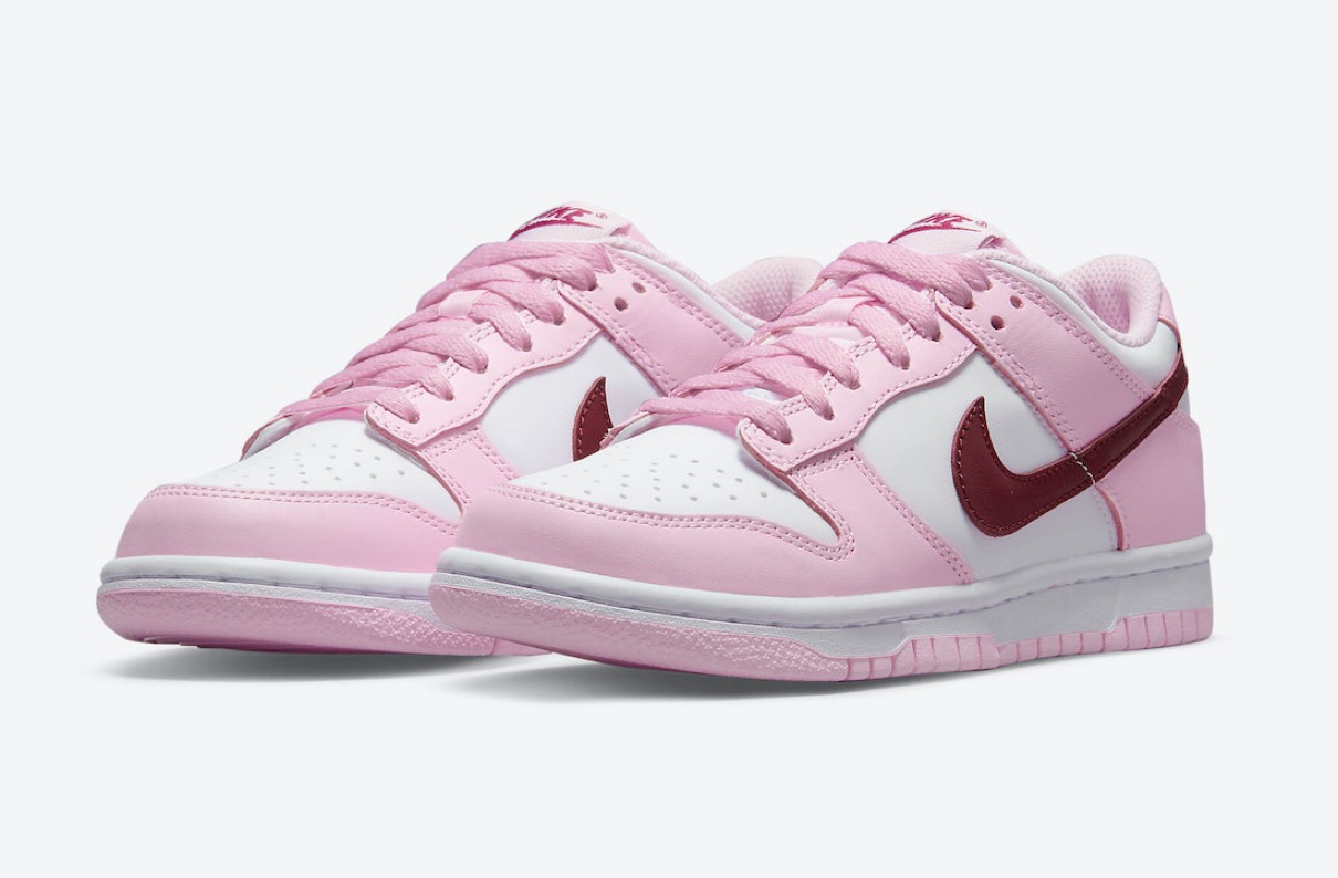 Nike】キッズサイズのDunk Low “Tulip Pink”が国内8月2日に発売予定