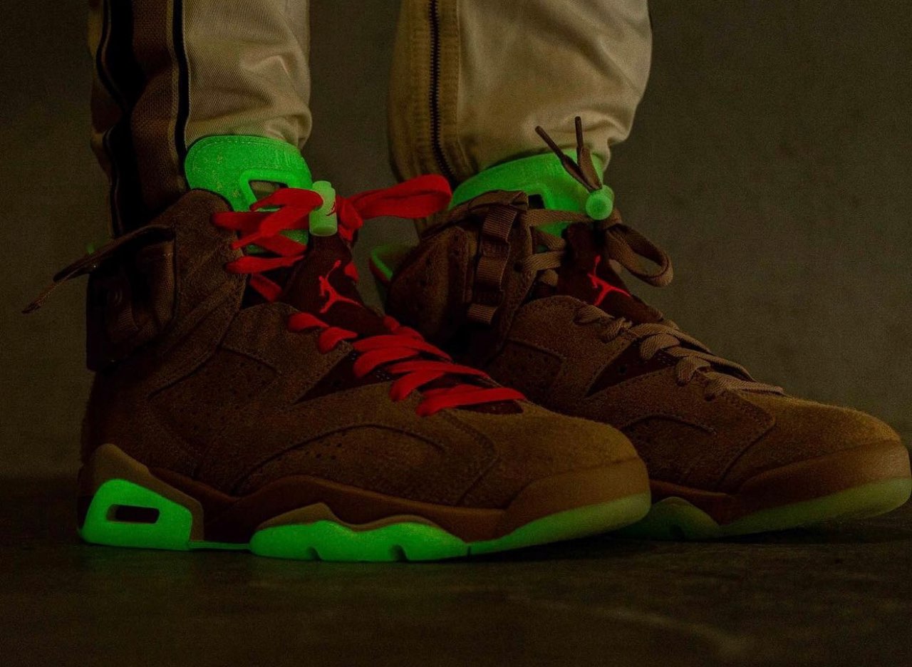 Travis Scott × Nike】Air Jordan 6 Retro SP “British Khaki”が国内4