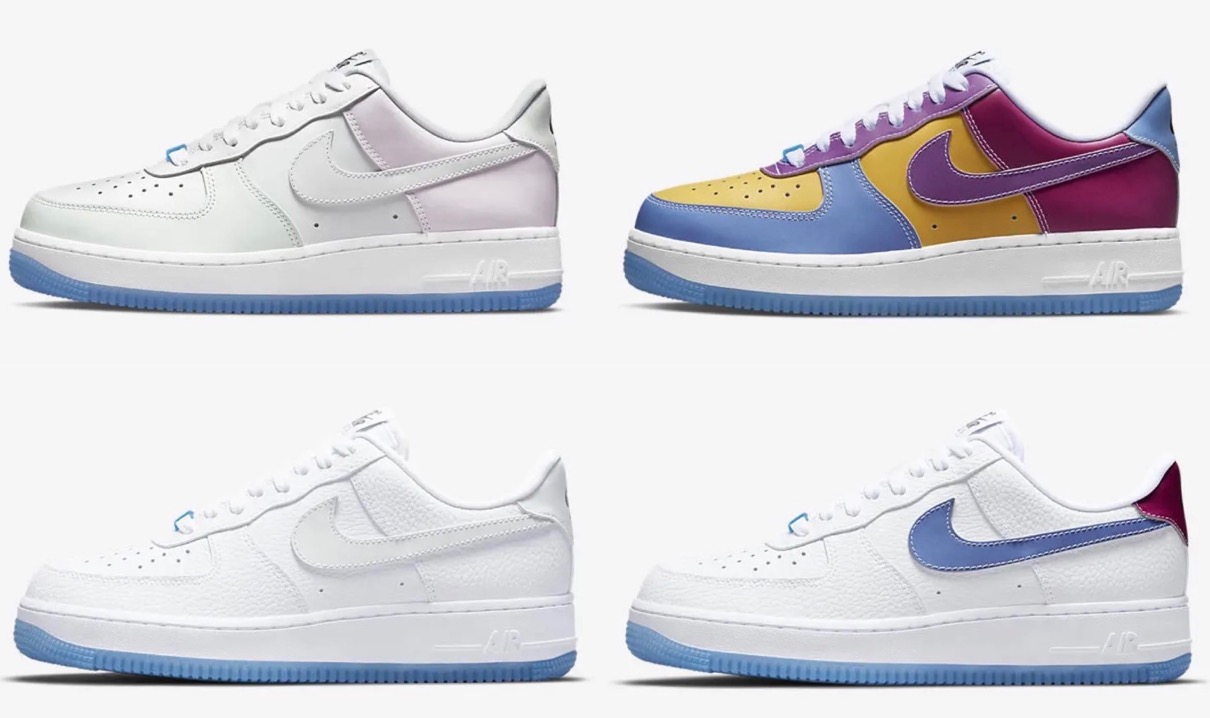 【Nike】紫外線で色の変わる Air Force 1 '07 LX "UV" 全2色が2021年春夏に発売予定 ...