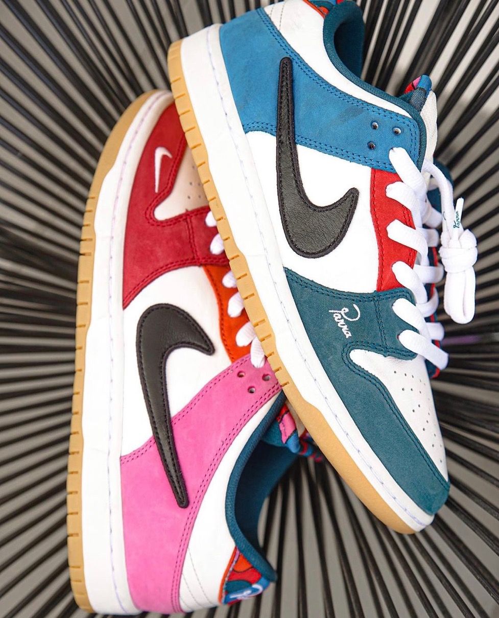 Parra × Nike SB】Dunk Low Pro “Abstract Art”が国内7月29日/7月31日 