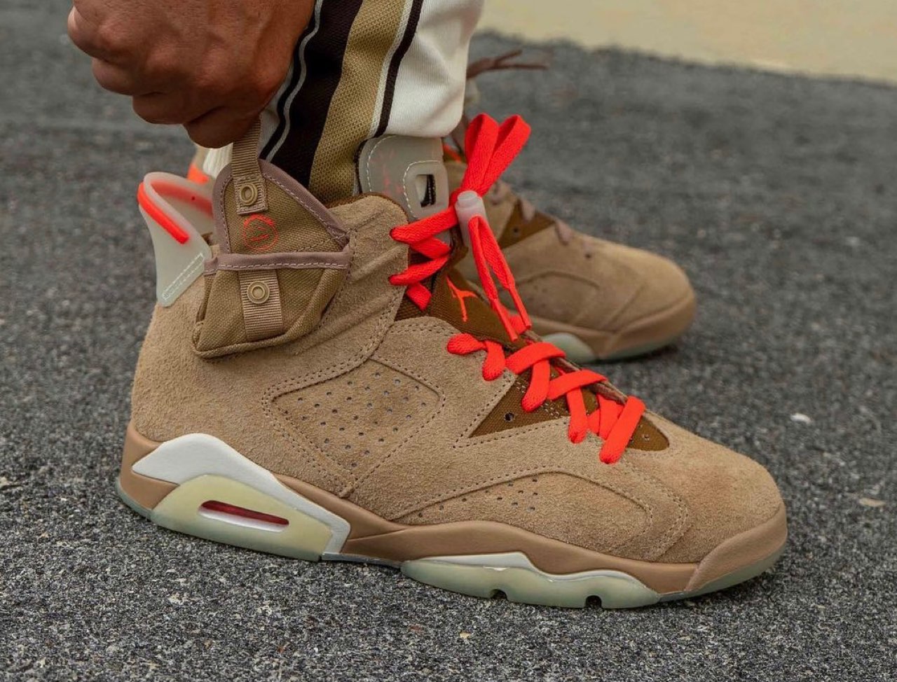 Travis Scott × Nike】Air Jordan 6 Retro SP “British Khaki”が国内4月30日に発売予定 | UP  TO DATE