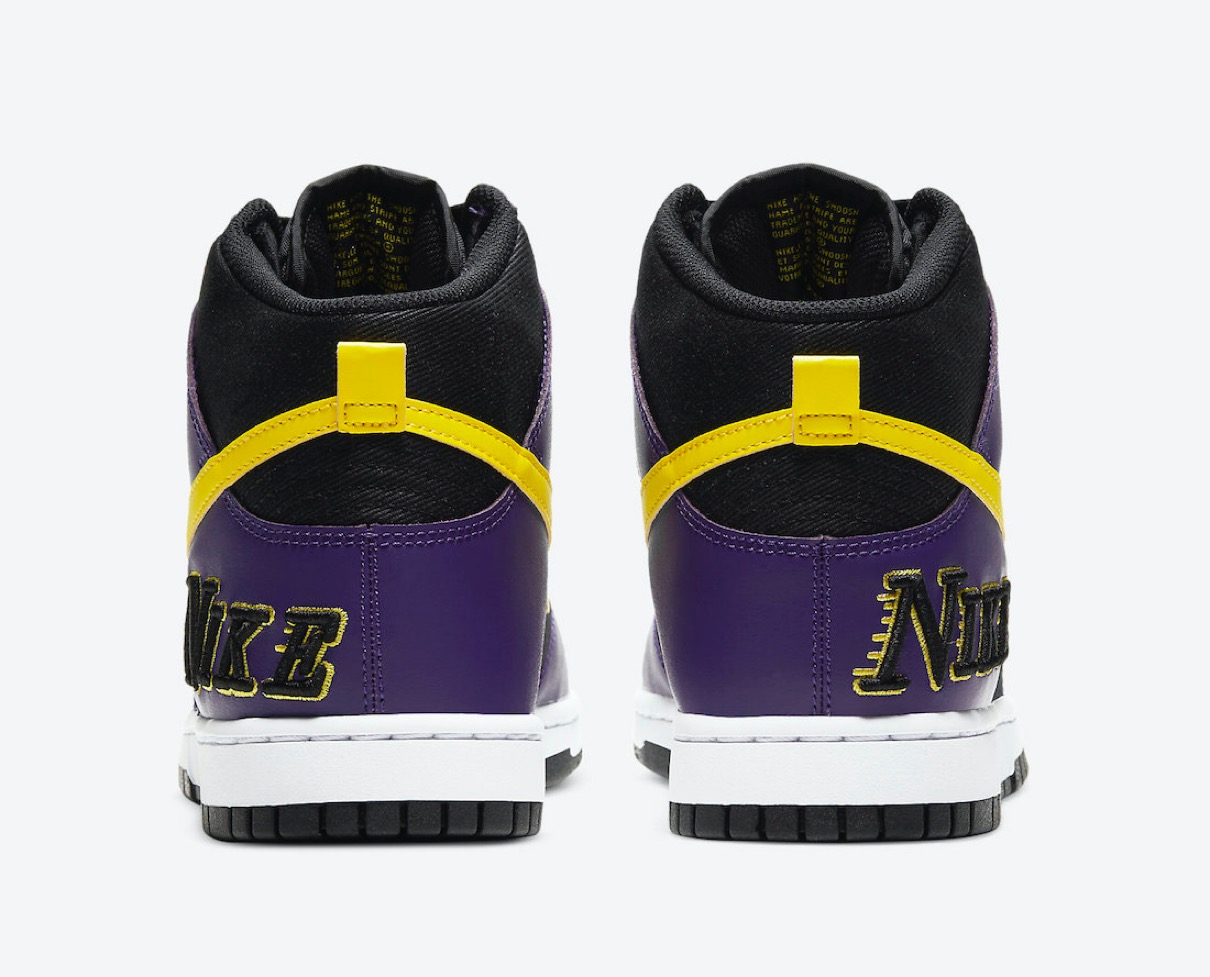 Nike】Dunk High PRM EMB “Lakers”が国内4月29日に発売予定 | UP TO DATE