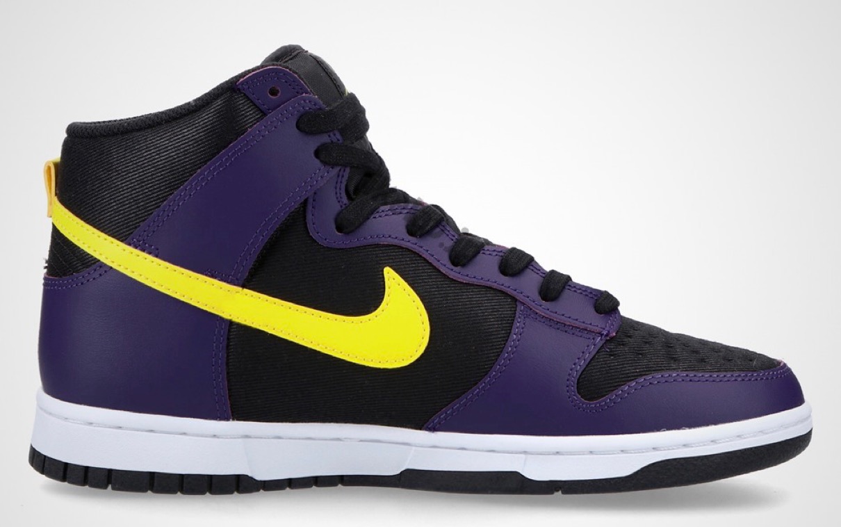 【Nike】Dunk High PRM EMB “Lakers”が国内4月29日に発売予定