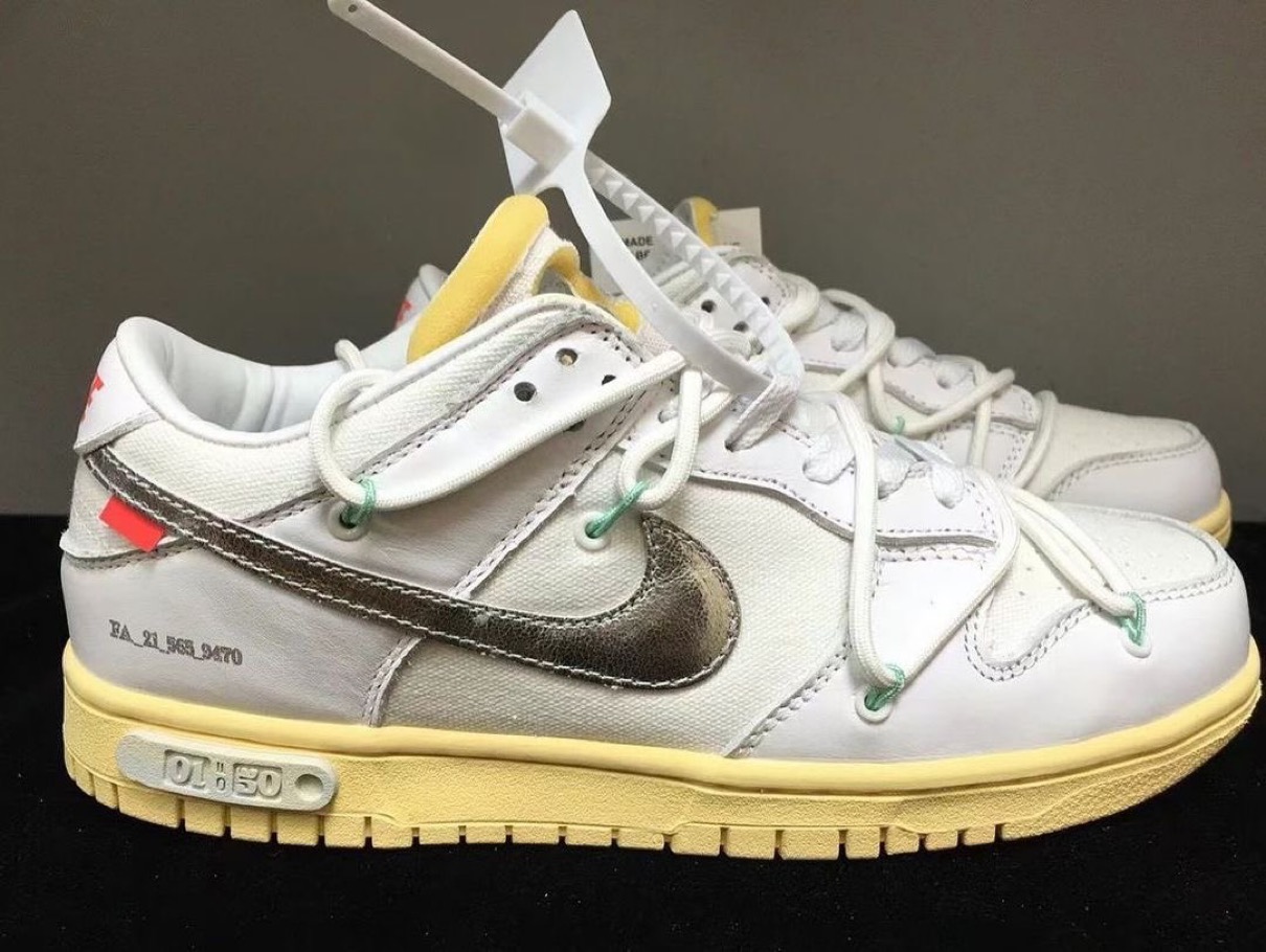 OFF-WHITE NIKE DUNK LOW 1 OF 50 48 - www.sorbillomenu.com