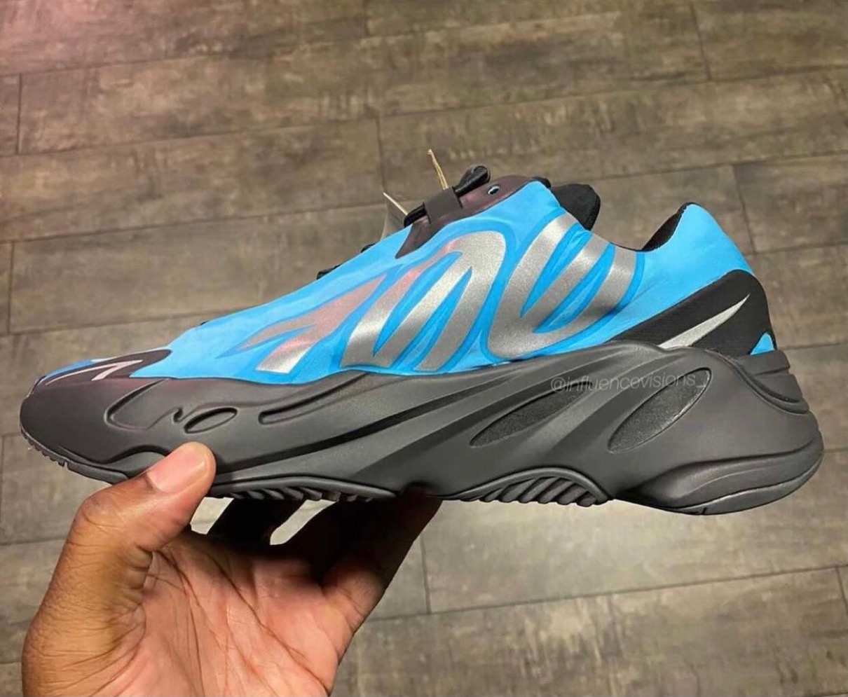 adidas】YEEZY BOOST 700 MNVN “BRIGHT CYAN”が国内6月7日に発売予定