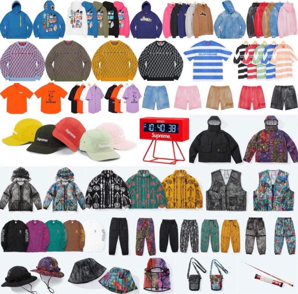 Supreme × South2 West8】2021SS Week9 国内4月24日に発売予定 全商品