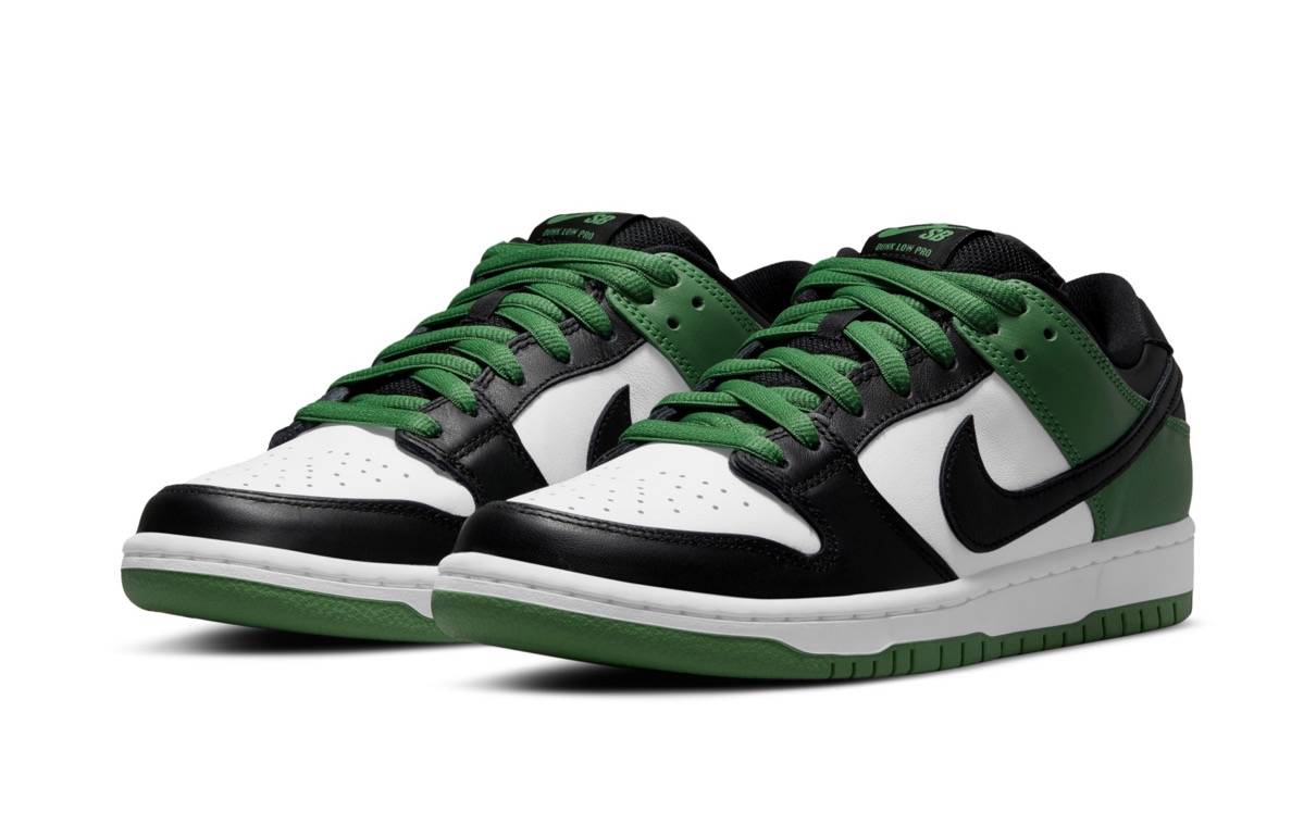 Nike SB】CelticsカラーのDunk Low Pro “Classic Green”が国内6月1日 ...