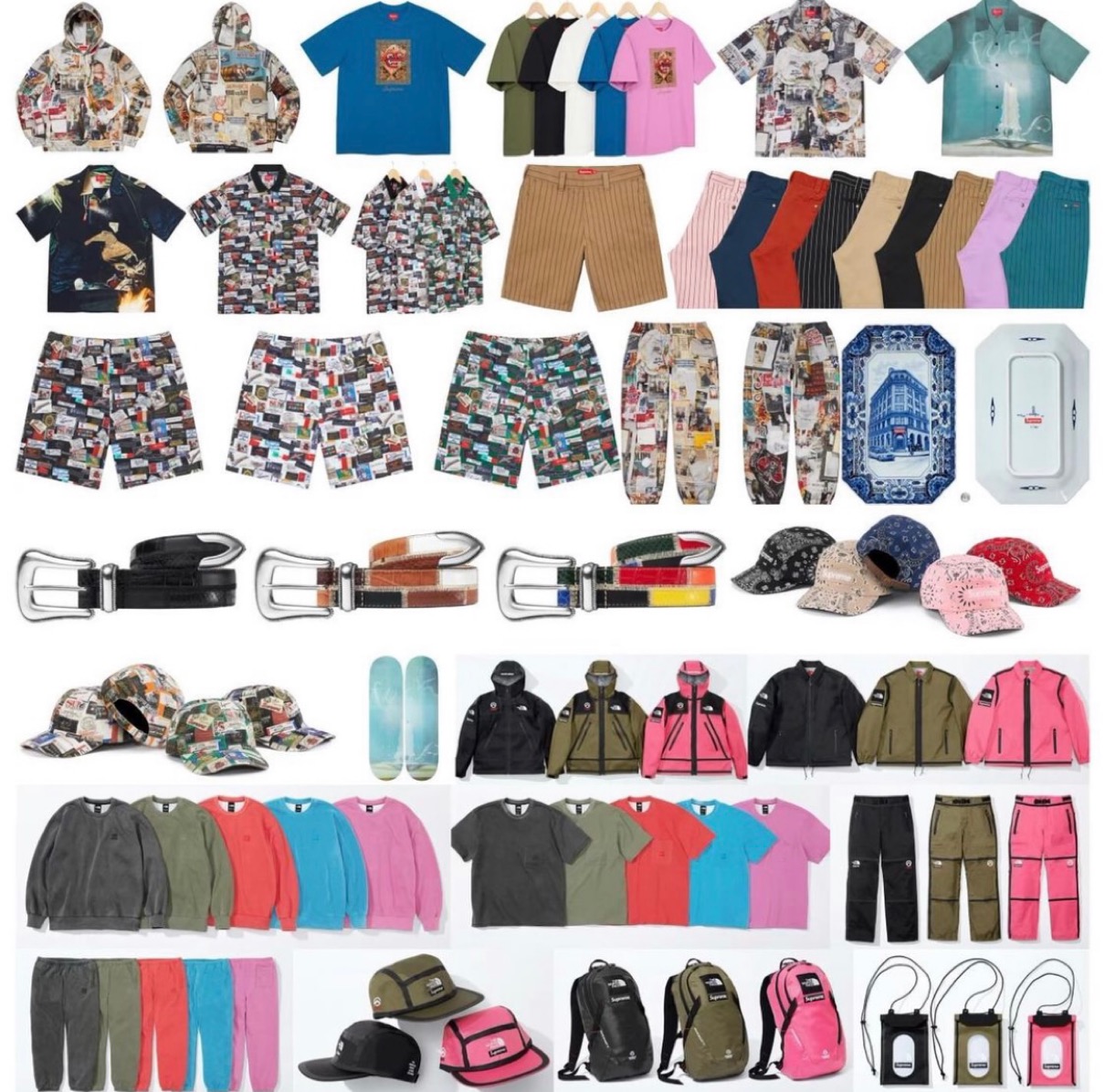 Supreme × The North Face】2021SS Week14 国内5月29日に発売予定 全
