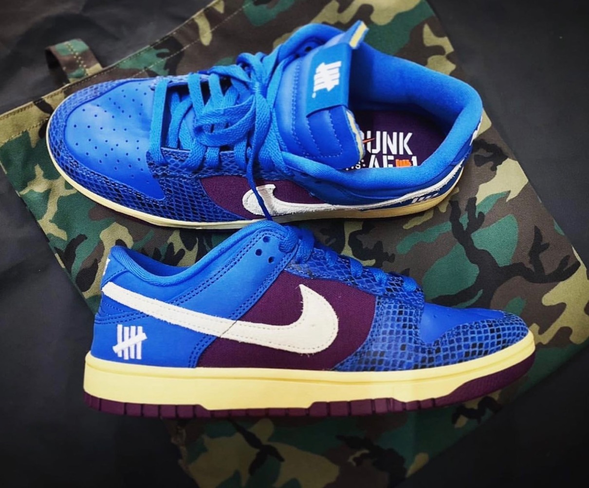 UNDEFEATED × Nike】Air Force 1 & Dunk Low SP “5 On It” Pack 第3弾