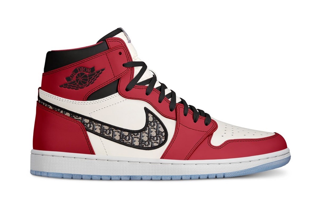 jordans retro 1 dior