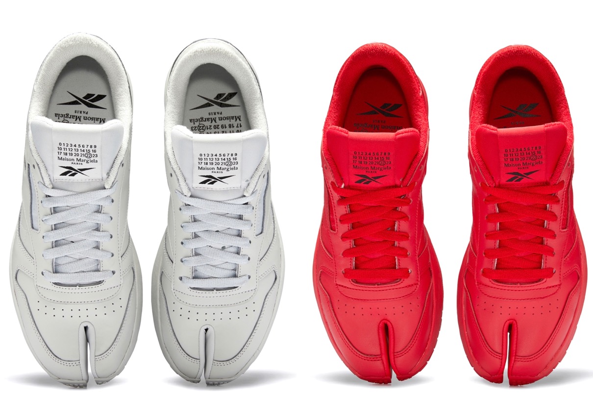 Maison Margiela × Reebok】Project 0 Classic Leather Tabi “Grey ...