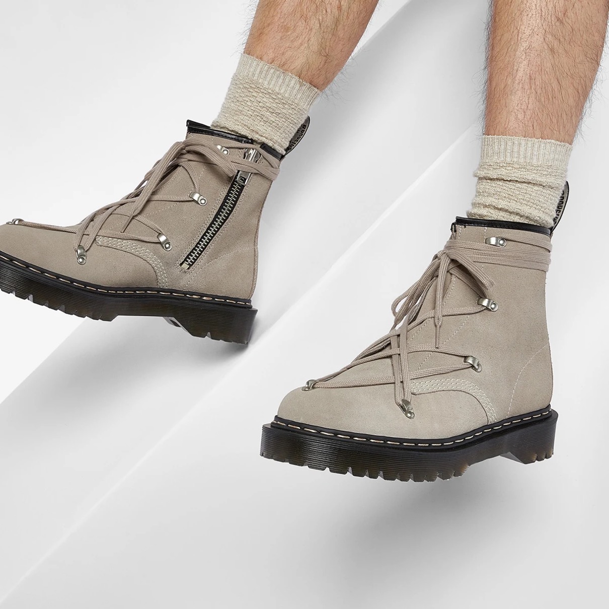 Rick Owens Dr.Martens コラボ ブーツ アウトレットファッション