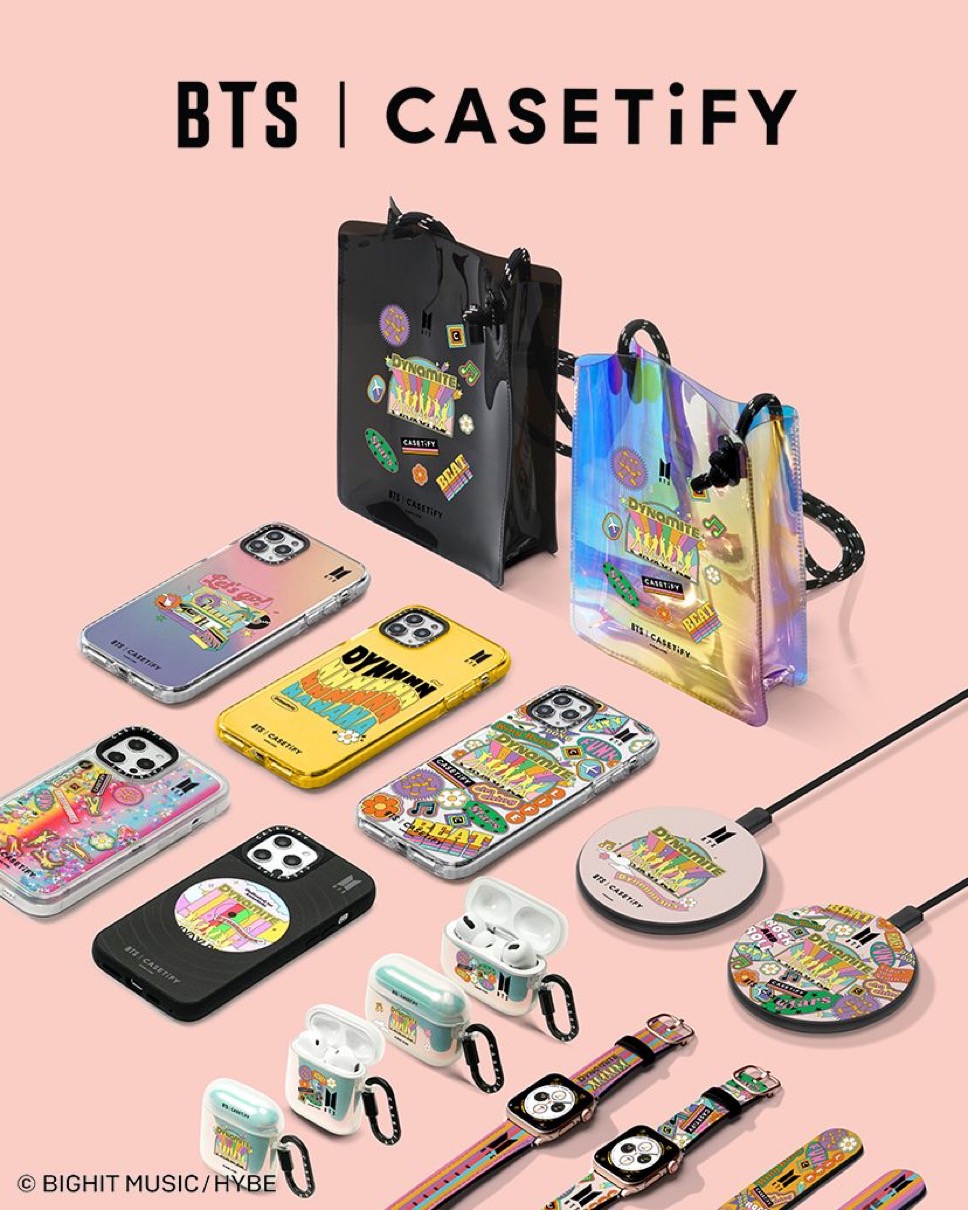 BTS × CASETiFY】第3弾 “Dynamite”コレクションが国内5月31日に発売