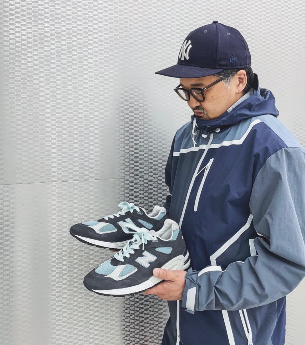 Kith x New Balance ウインドブレーカー Lサイズ限定アイテム ...