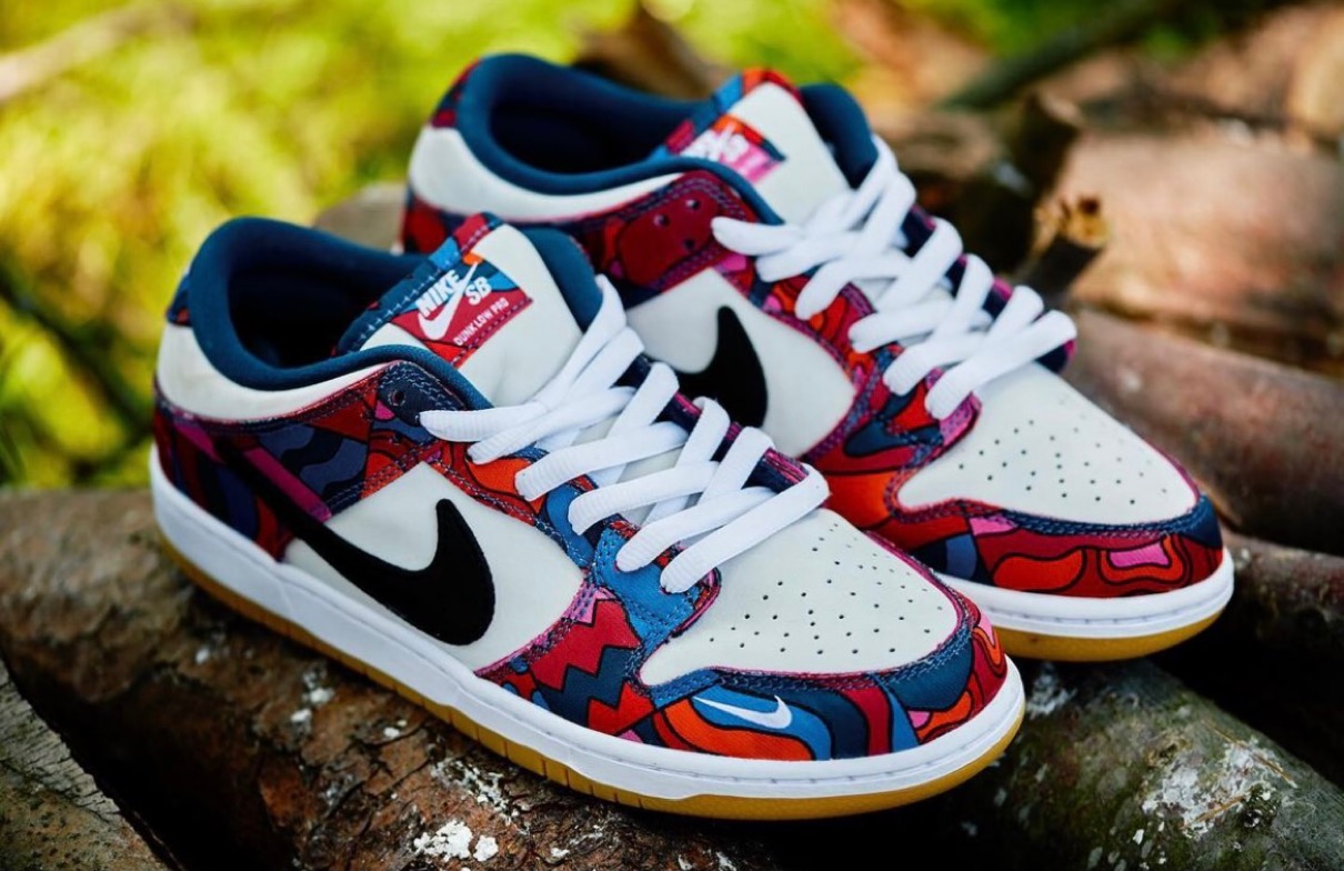 Parra × Nike SB】Dunk Low Pro “Abstract Art”が国内7月29日/7月31日 ...