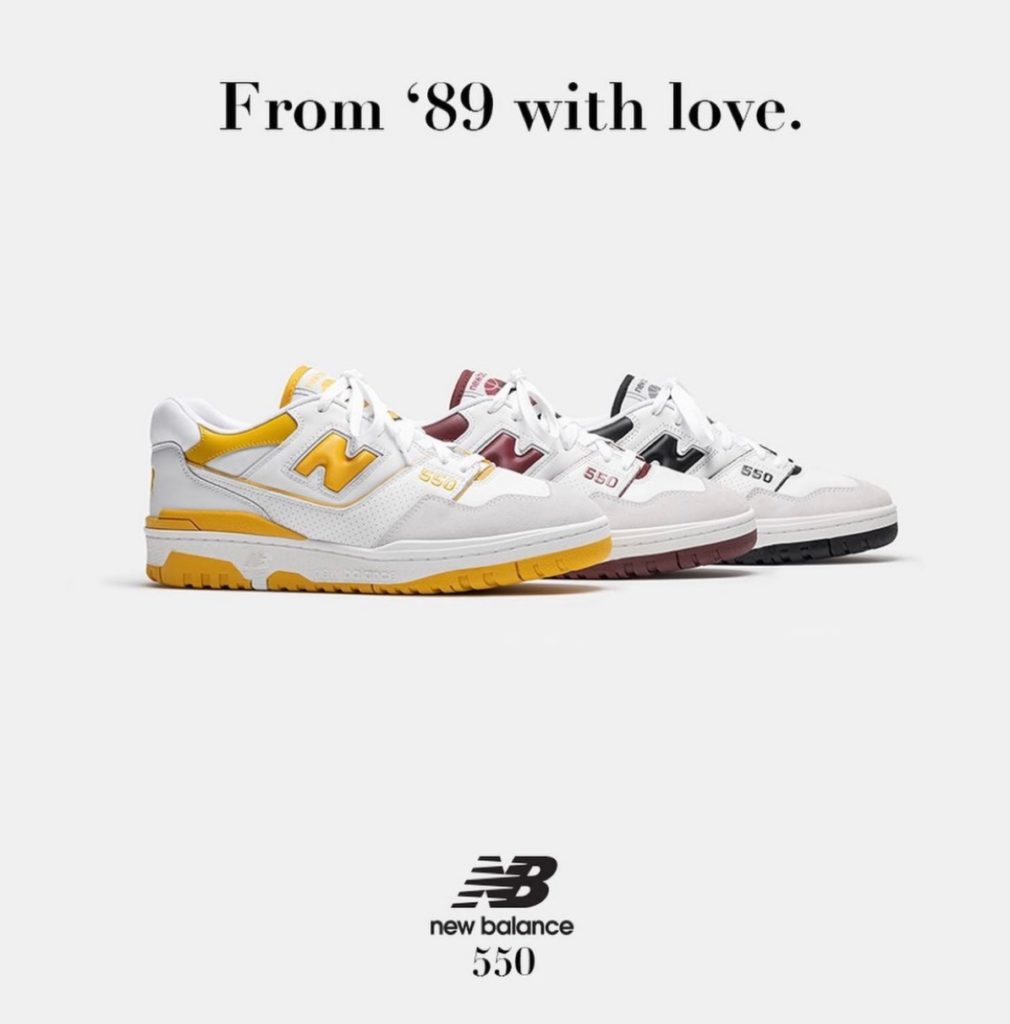 New Balance】〈550〉新色全3カラーが国内5月7日に発売予定 | UP TO DATE