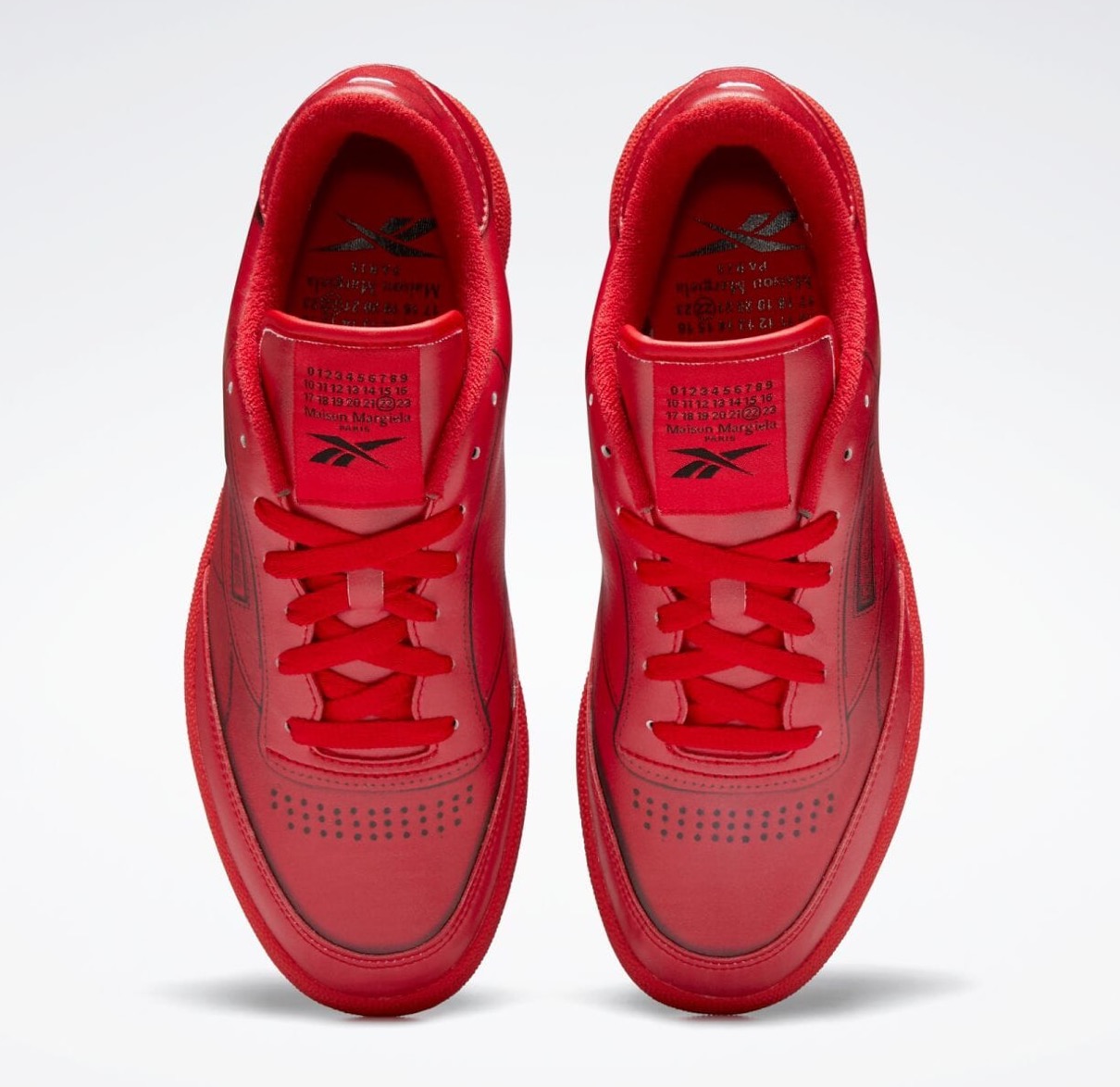 Maison Margiela × Reebok】PROJECT 0 Club C TL “Red”が国内5月21日に