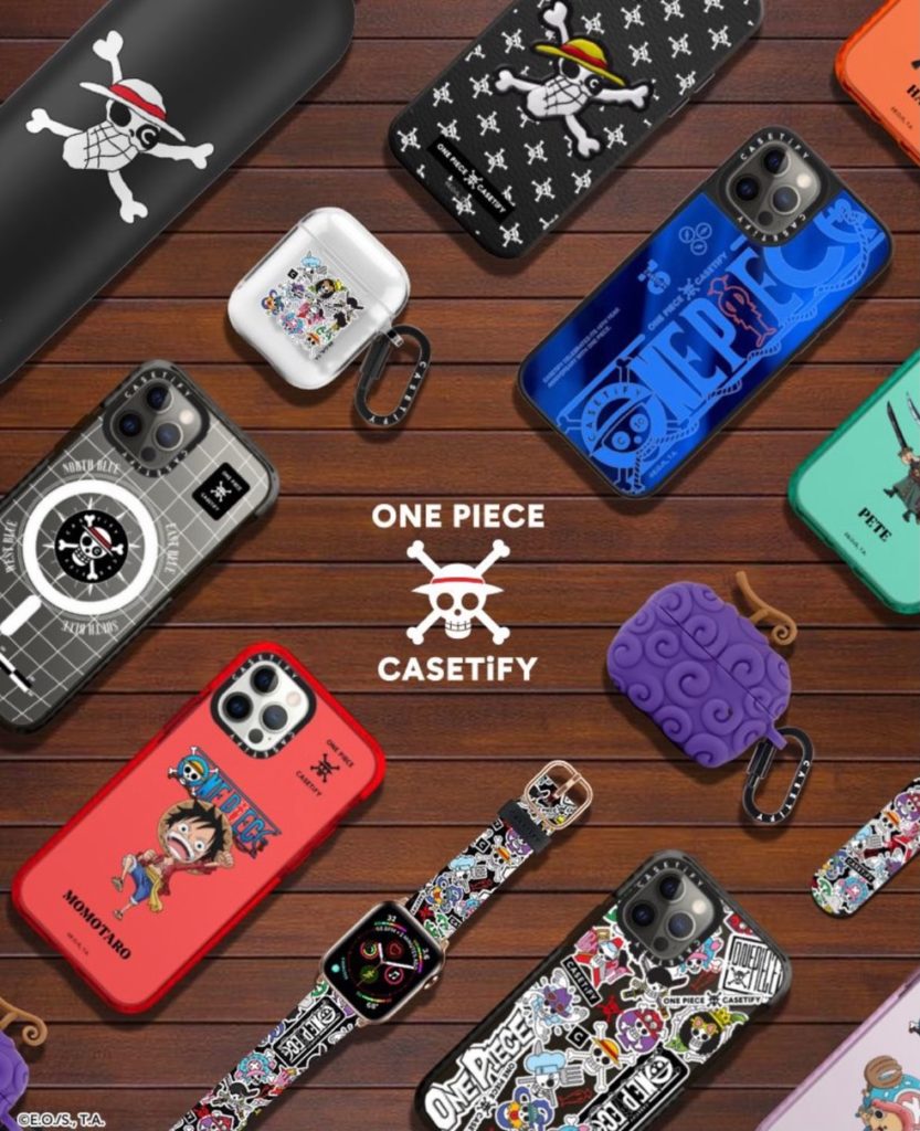 新品　casetify ワンピース ゴムゴムの実 AirPodsPro2 ケース ワンピース」“麦わらの一味”デザインのiPhoneケースや