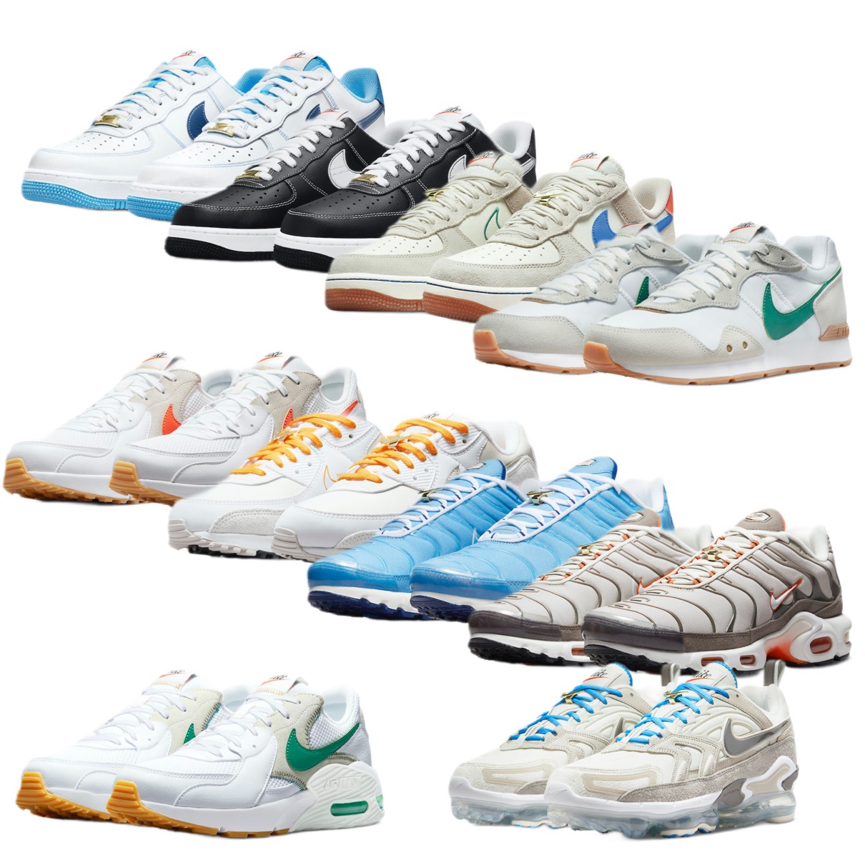 Nike】スウッシュロゴ生誕50周年を記念した“First Use” Collectionが 