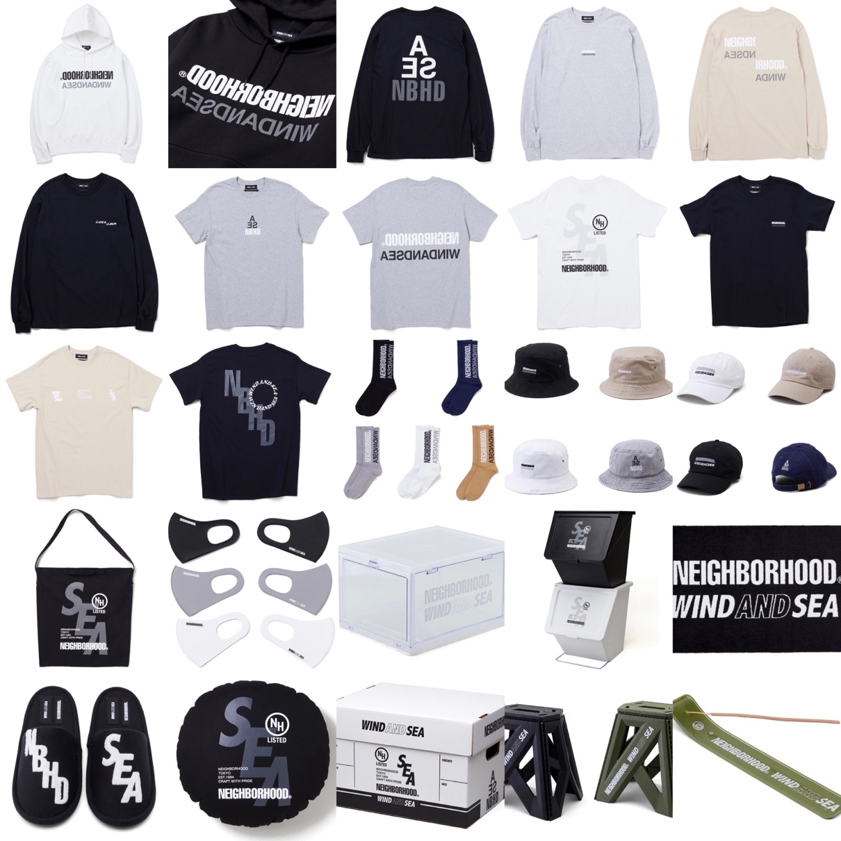 コラボneighborhood×WINDandSEA | labiela.com