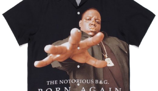 【WACKO MARIA × THE NOTORIOUS B.I.G.】2021年春夏コラボコレクションが5月29日に発売予定