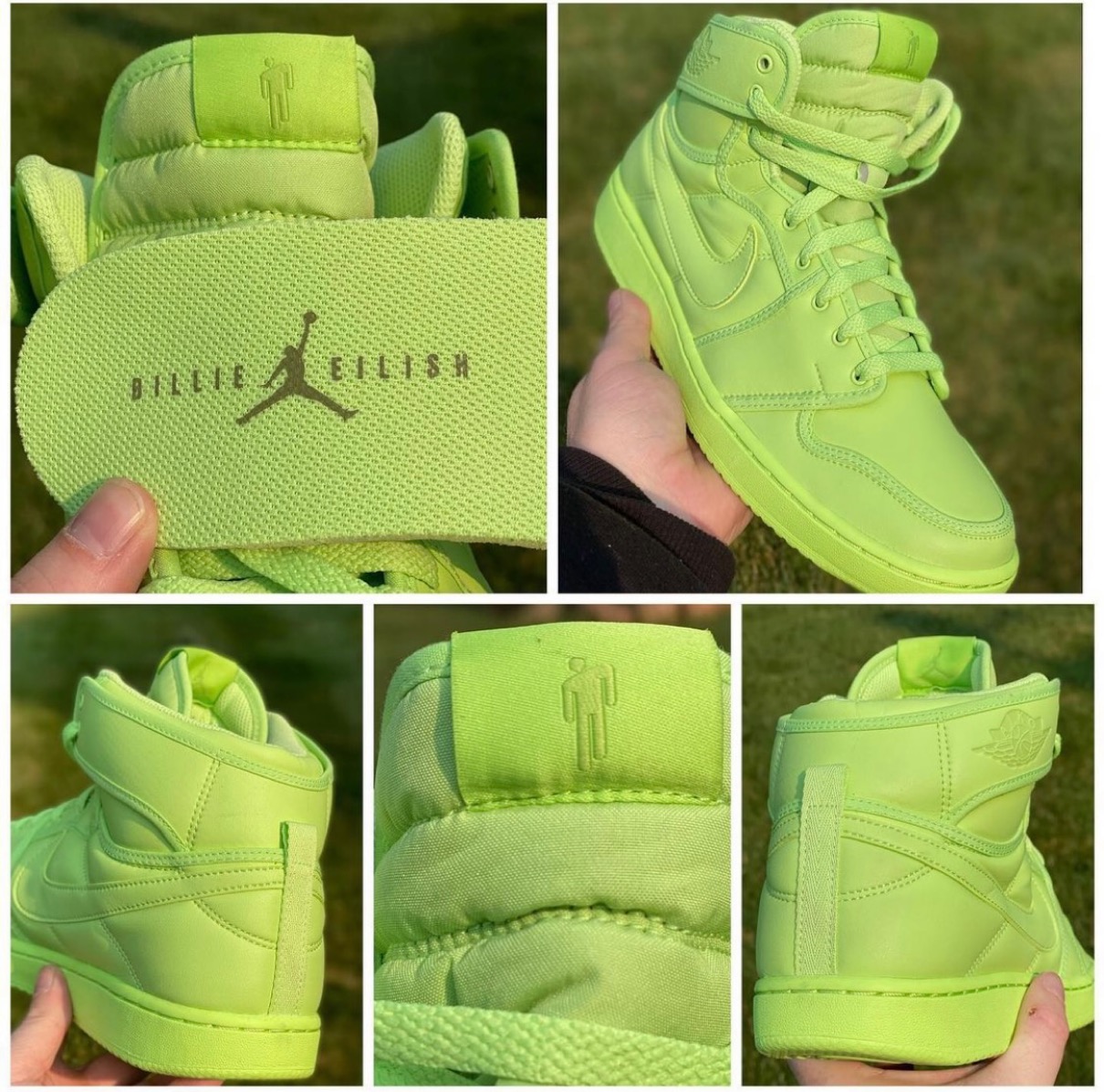 Billie Eilish × Nike】Air Jordan 1 KO SP “Ghost Green”が海外9月27 ...