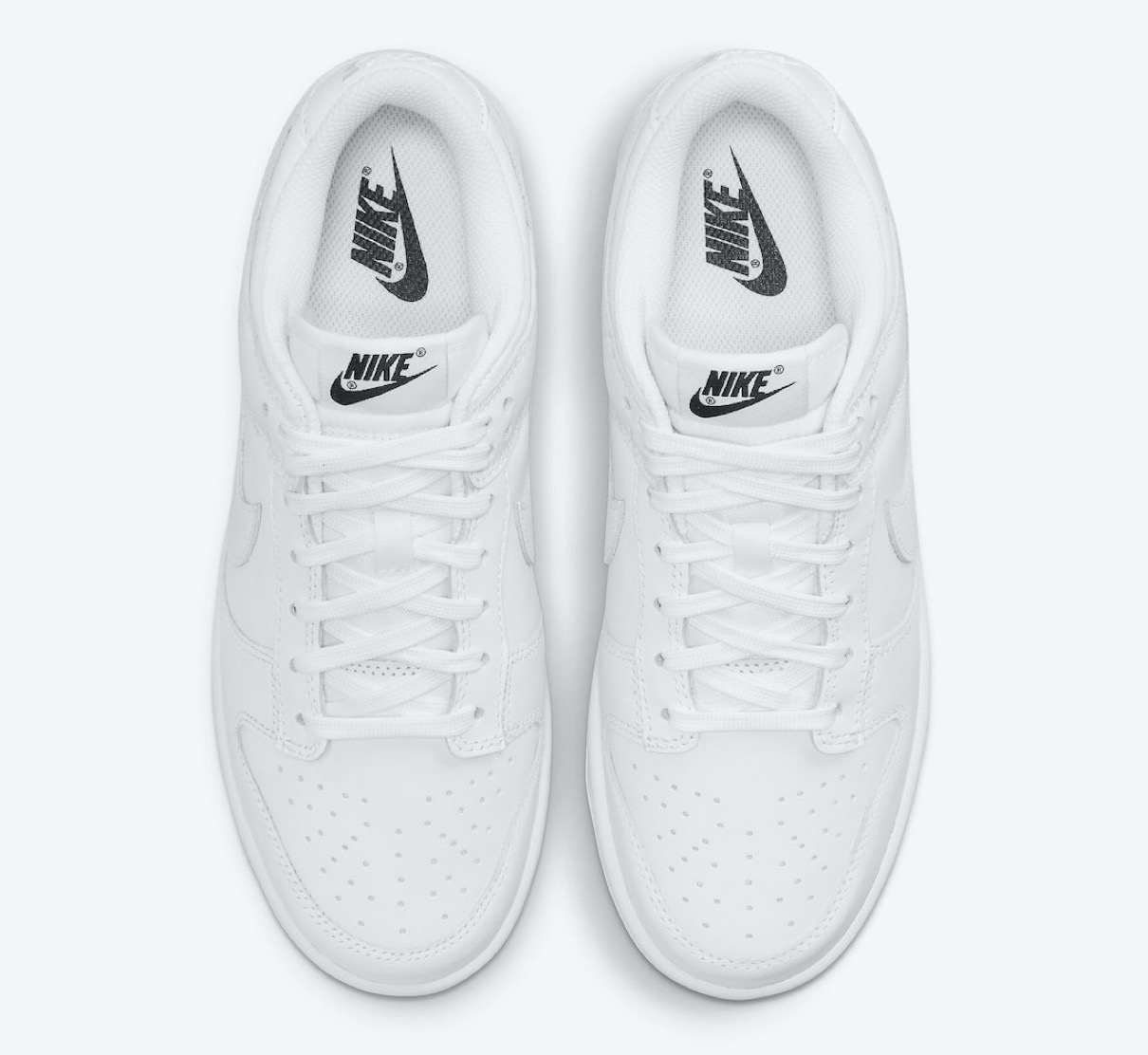 Nike】オールホワイトの Wmns Dunk Low “Triple White”が国内6月23日に