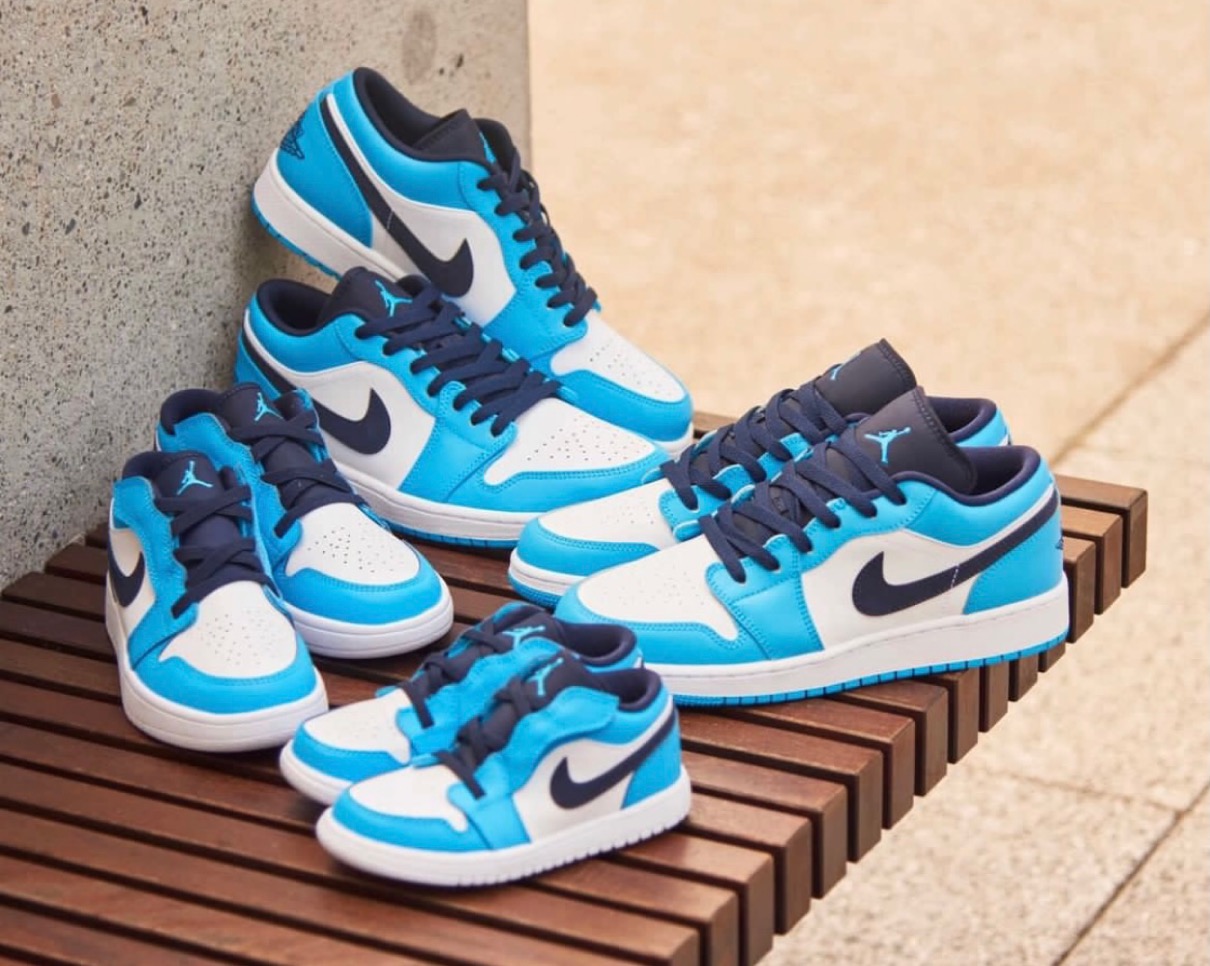 Nike】Air Jordan 1 Low “Dark Powder Blue”が国内7月3日に発売予定 