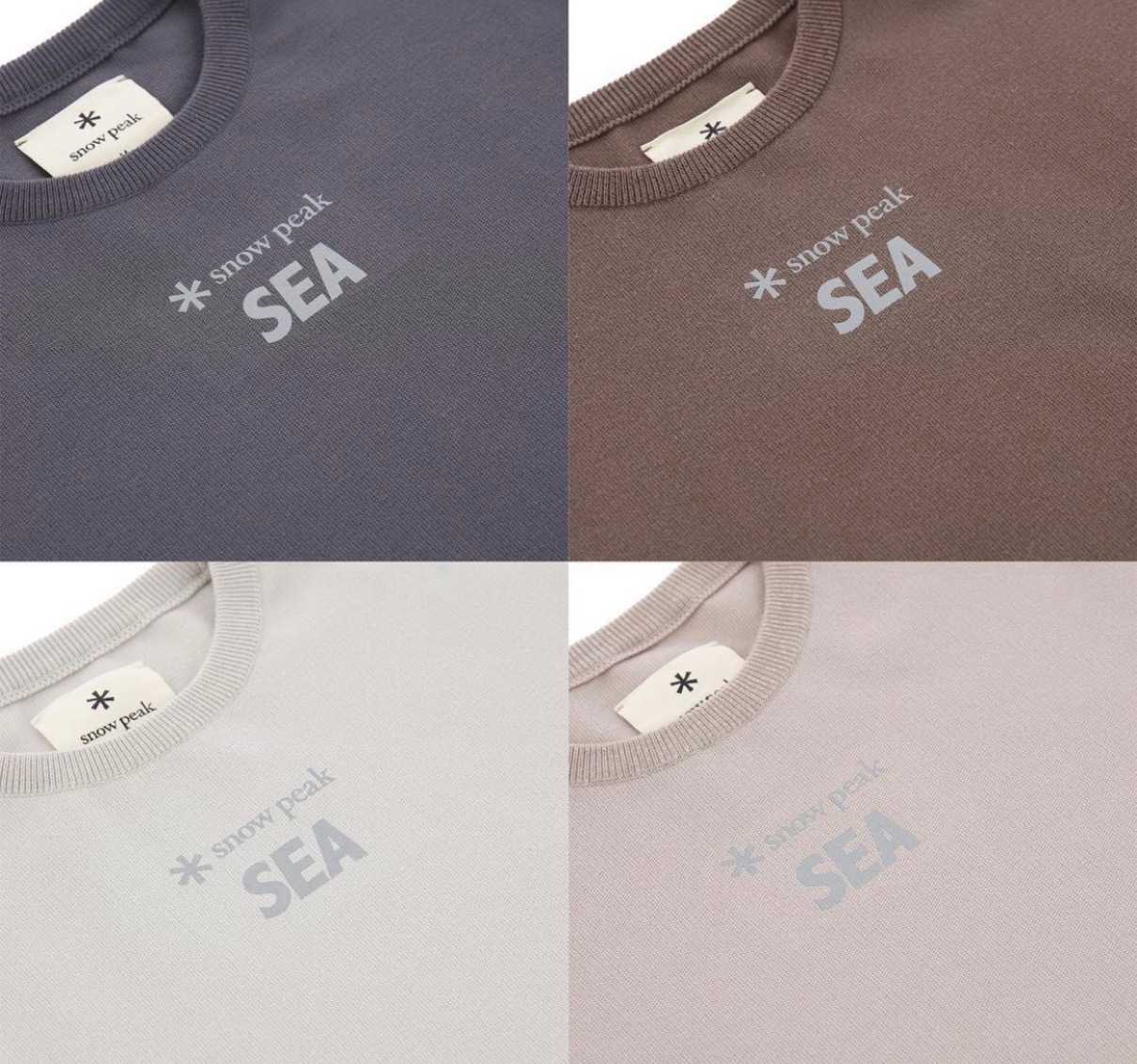 wind and sea ✖️ snow peak コラボTシャツM