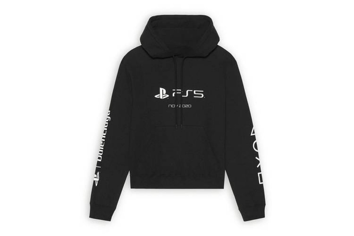 新作通販サイト BALENCIAGA バレンシアガ PLAYSTATION™ 黒Tシャツ ...