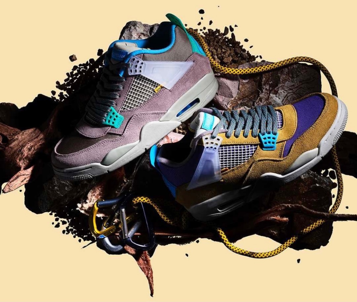 Union × Nike】Air Jordan 4 Retro SP “Tent and Trail” Collectionが 