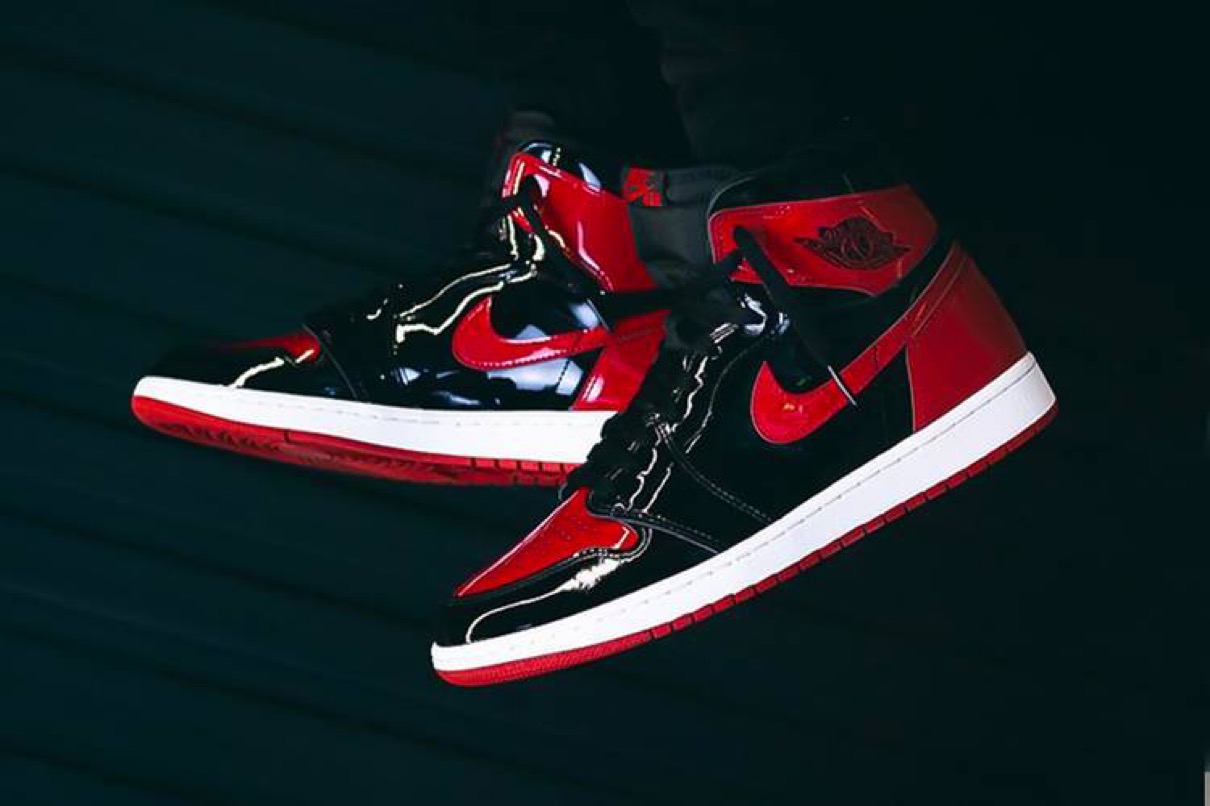 air jordan 1 patent bred 26.5ジョーダン1